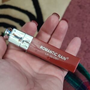 Lip Gloss — Deep Brick Red Shine